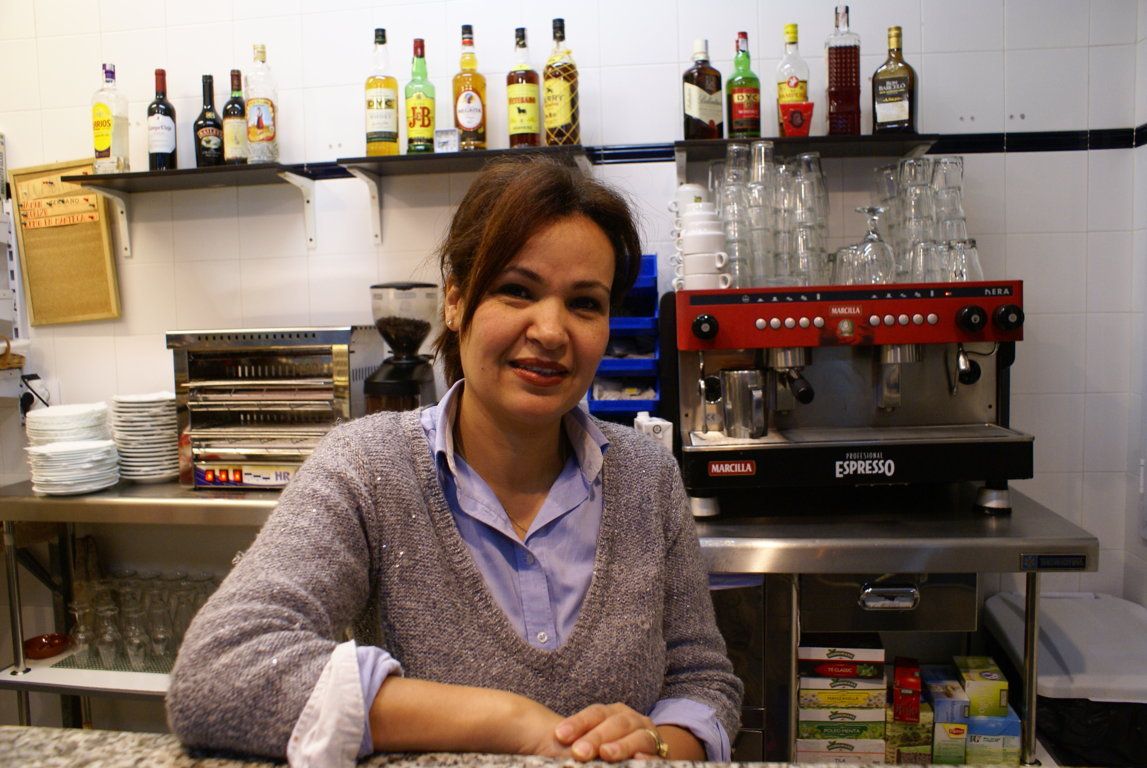 Khadija Bel Makfi, emprendedora marroquí de nacimiento y sanroqueña de corazón