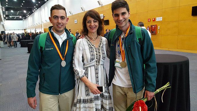 Víctor Meléndez, subcampeón de la competición ‘Spain Skills’