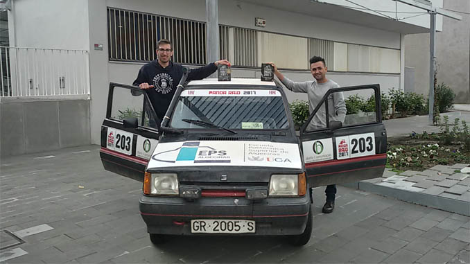 El equipo de rally de la Politécnica de Algeciras gana el Panda Raid 2017 en la categoría 4×2 de estudiantes