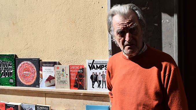 Carlos Prieto: “Me gusta sacar los libros a la calle. Los libros son mi vocación”