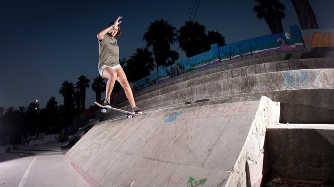 Andrea Benítez, una skater algecireña camino de los Juegos Olímpicos
