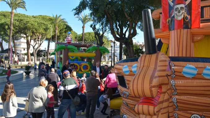 Comienza la Fiesta Infantil de Reyes en La Alameda