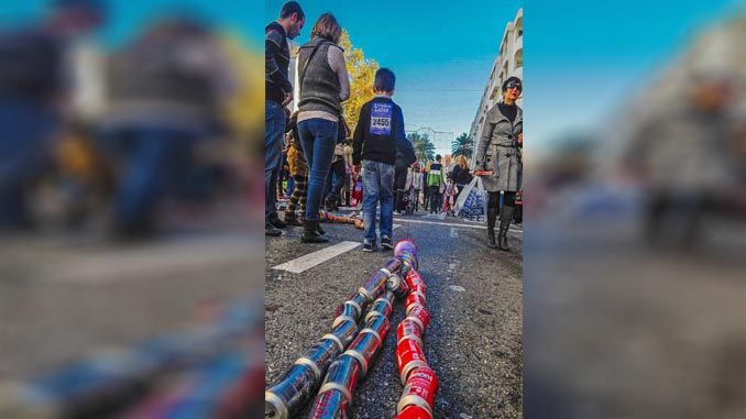 Miles de niños participarán en el Arrastre de Latas para que los Reyes Magos lleguen a Algeciras