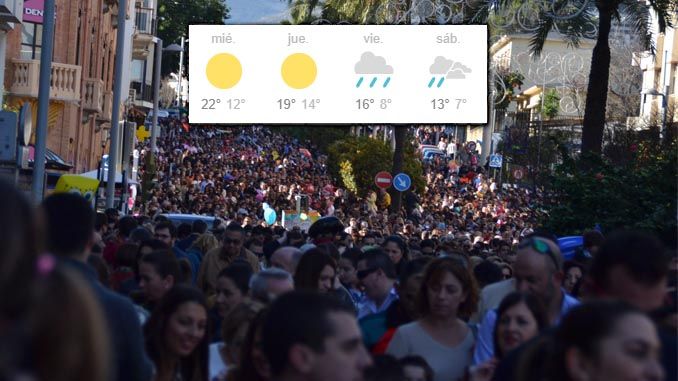 La lluvia amenaza el Arrastre de Latas del 5 de enero