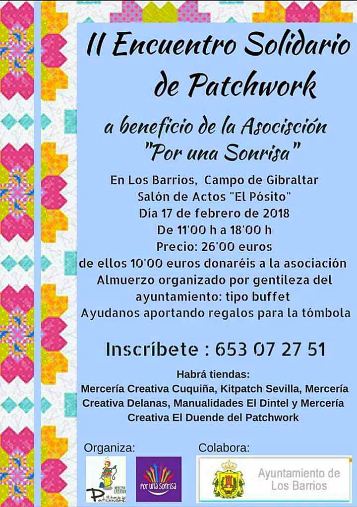 El II Encuentro de Patchwork 'Campo de Gibraltar' se celebra este sábado en el Pósito