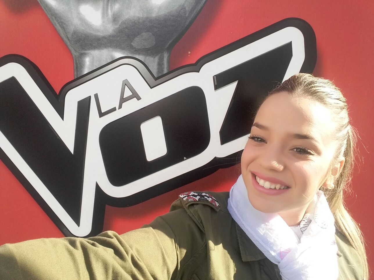 Luna García, la voz de San Roque