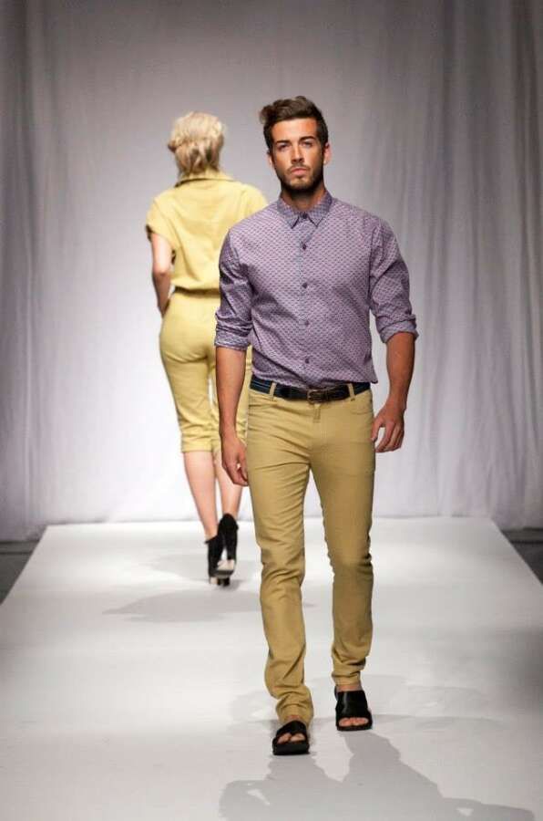 Pablo Niebla, despuntando en la moda
