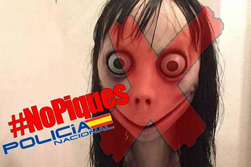 La Policía Nacional advierte de la vuelta del peligroso viral Momo