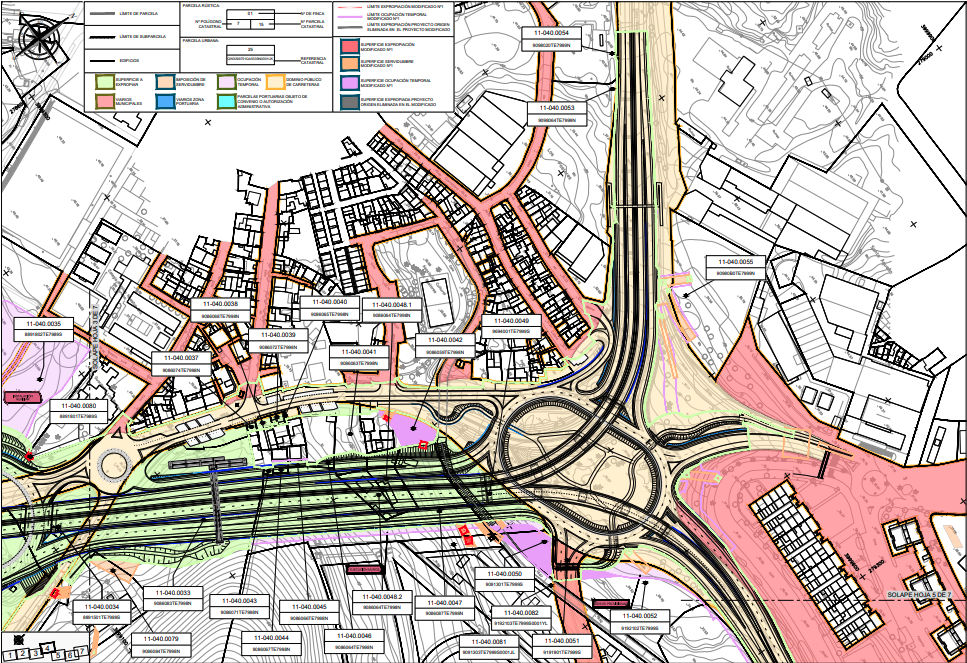 Las obras del acceso sur al Puerto de Algeciras conllevarán 39 nuevas expropiaciones