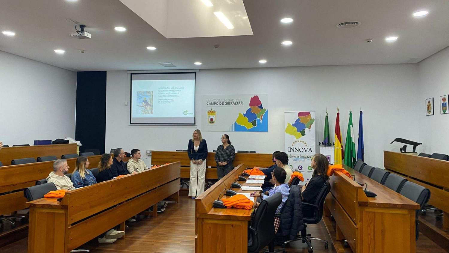 La Mancomunidad inaugura el curso sobre maquinaria ligera