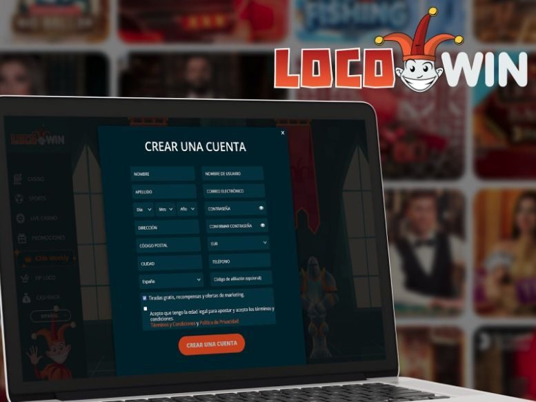 ¿Cómo registrarse y empezar a jugar en LocoWin?