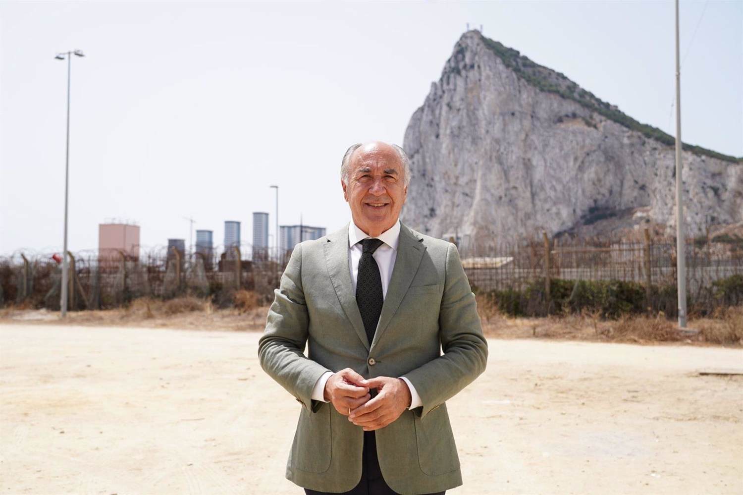Landaluce lamenta seguir sin saber el contenido del acuerdo de Gibraltar cuando su aplicación se prevé en abril