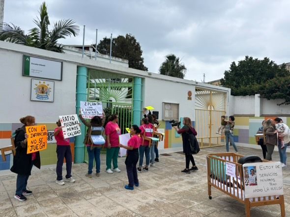 Familias de la escuela infantil Virgen de la Luz de Tarifa se concentrarán el lunes 16 de marzo