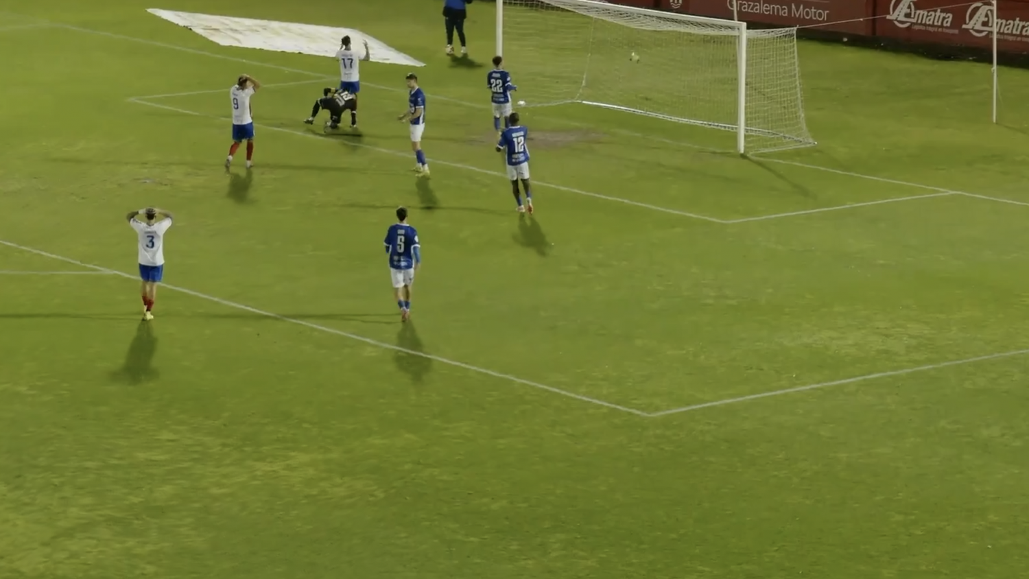 (0-0) El Algeciras perdona al Teruel en el Nuevo Mirador