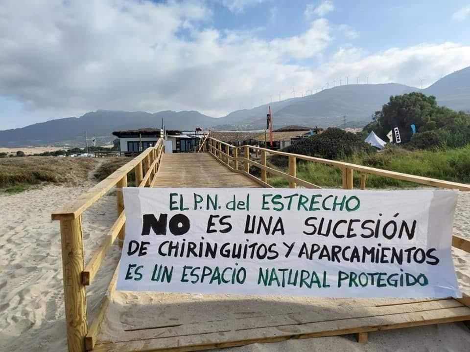 Agaden pide a la Junta que actúe ante los eventos musicales en el Parque Natural del Estrecho