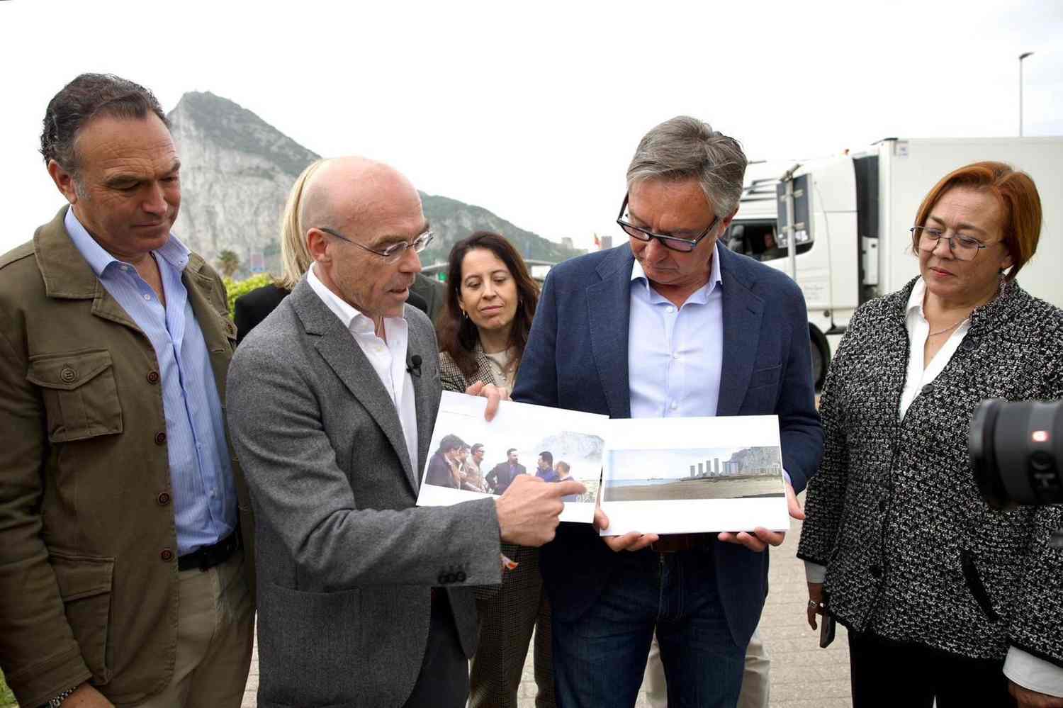 Vox acusa a PP y PSOE de «abandono» del Campo de Gibraltar y a Sánchez de «renuncia histórica» con fronteras