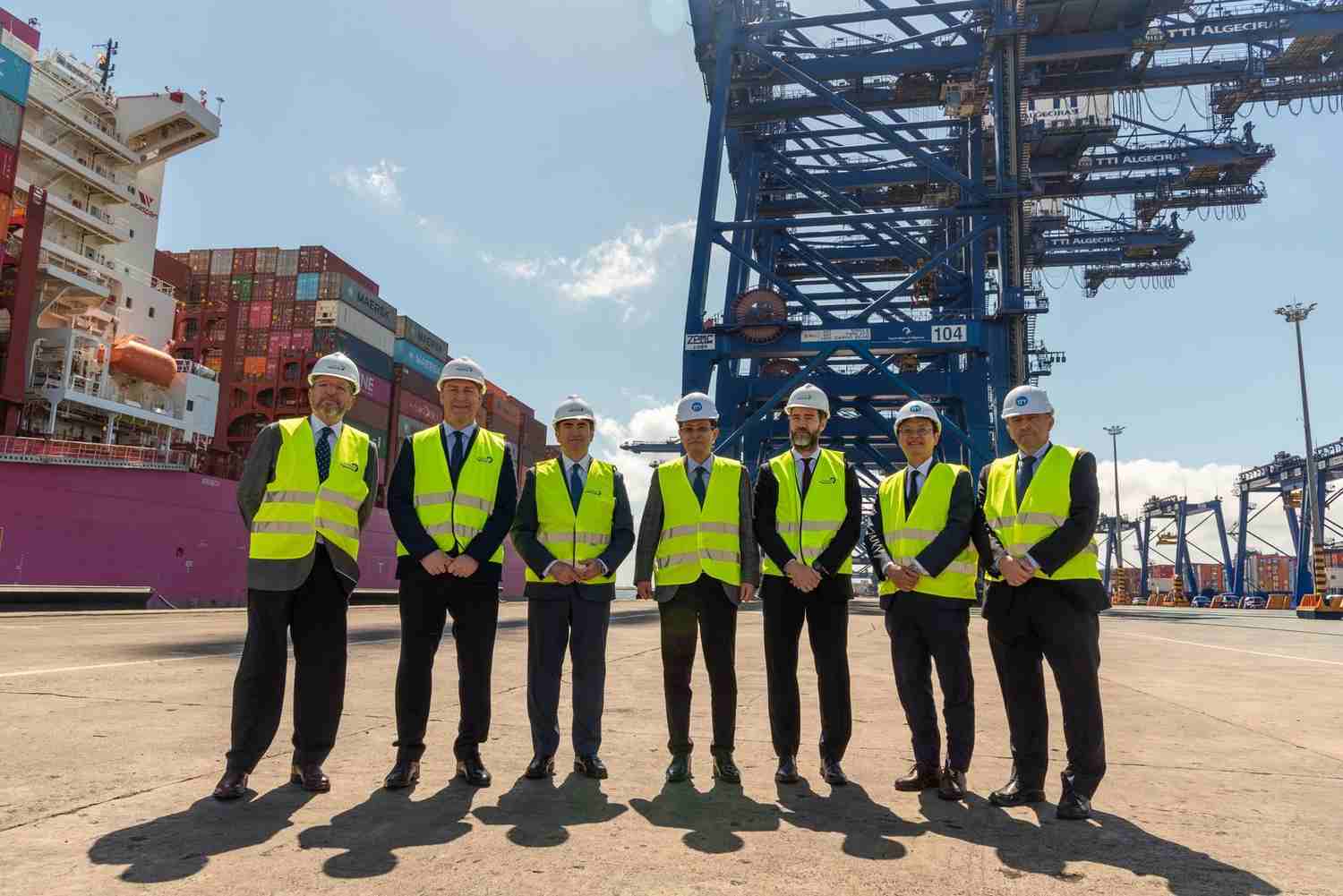 TTI Algeciras recibe al CEO de HMM en un momento clave para la expansión de la terminal