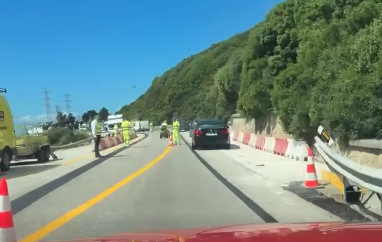 Abierto los carriles provisionales de la N-340 que eliminan la regulación del tráfico con semáforos