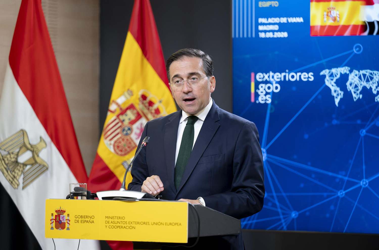 Albares no prevé «ningún cambio» en el acuerdo de Gibraltar pese a la situación interna en Reino Unido