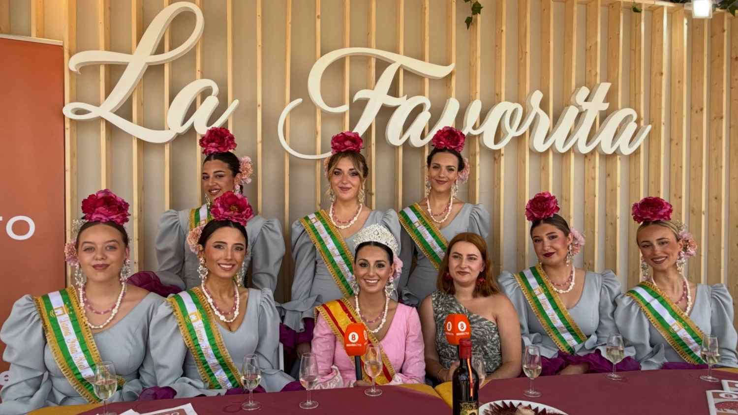 Orgullo, amistad y emoción: así vive la Corte Juvenil la Feria Real de Algeciras 2026