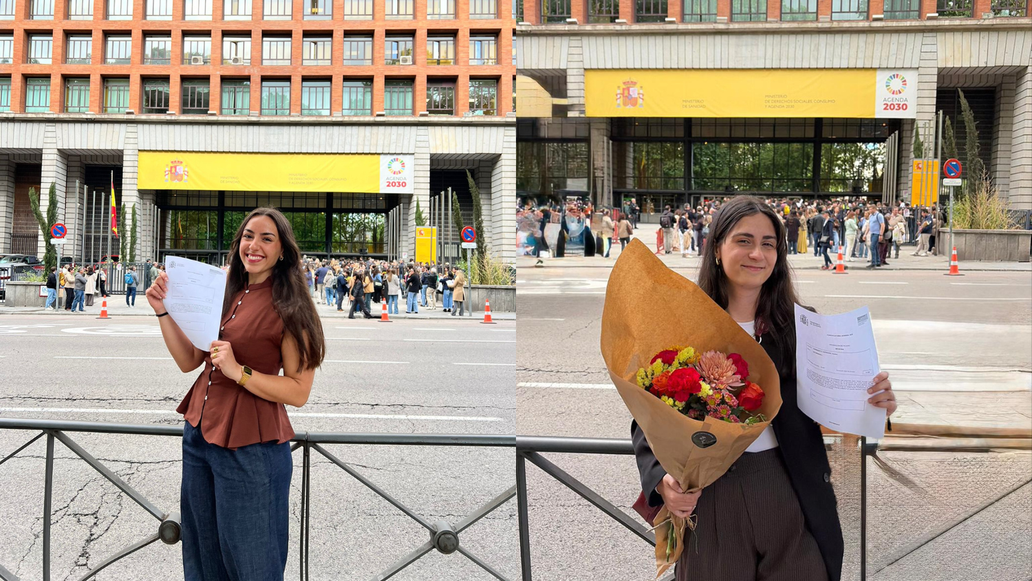 Un MIR con final feliz para dos campogibraltareñas: «La especialidad te va a definir el resto de tu vida»