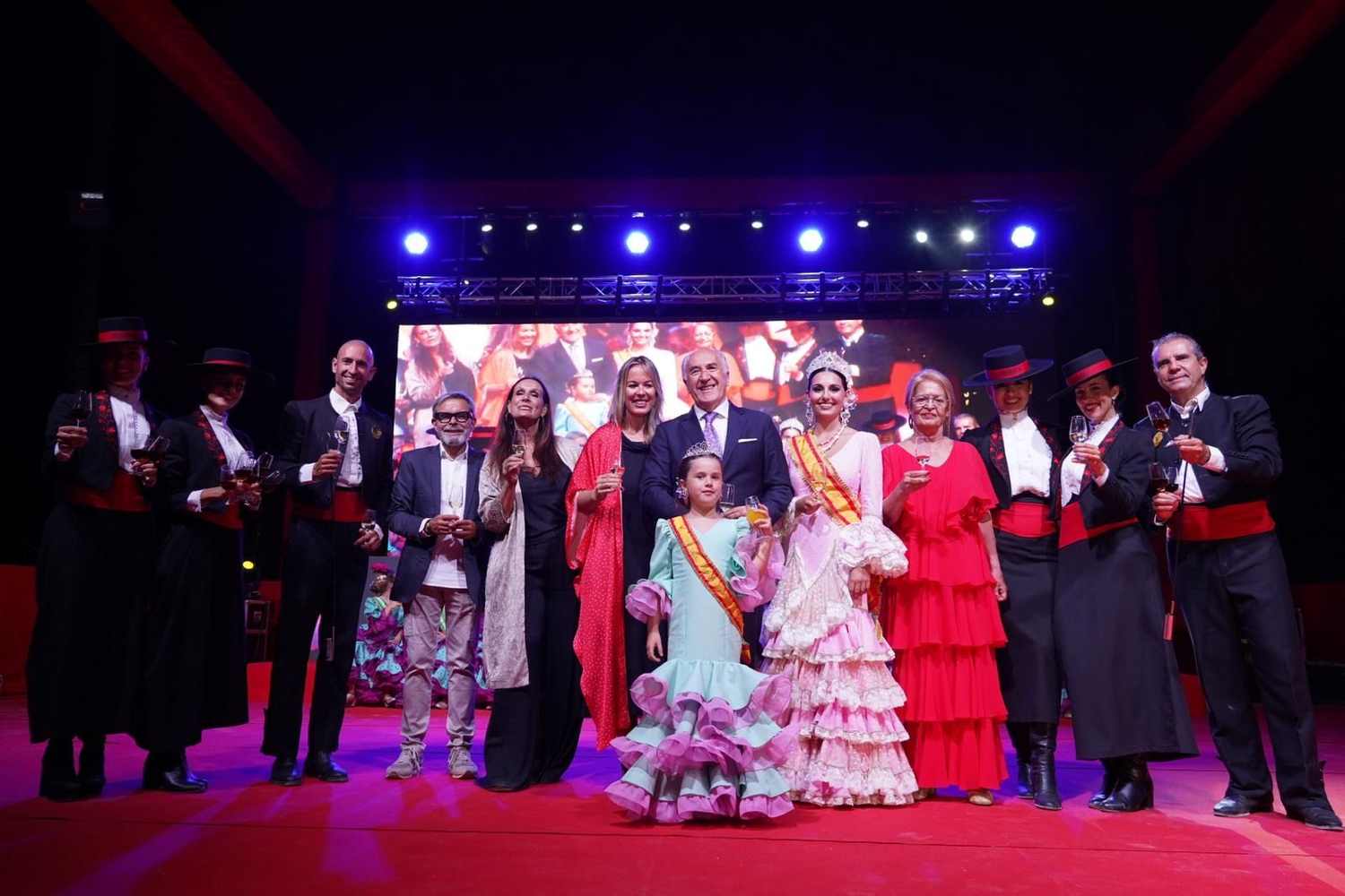 Noche de reinas para coronar la Feria Real de Algeciras