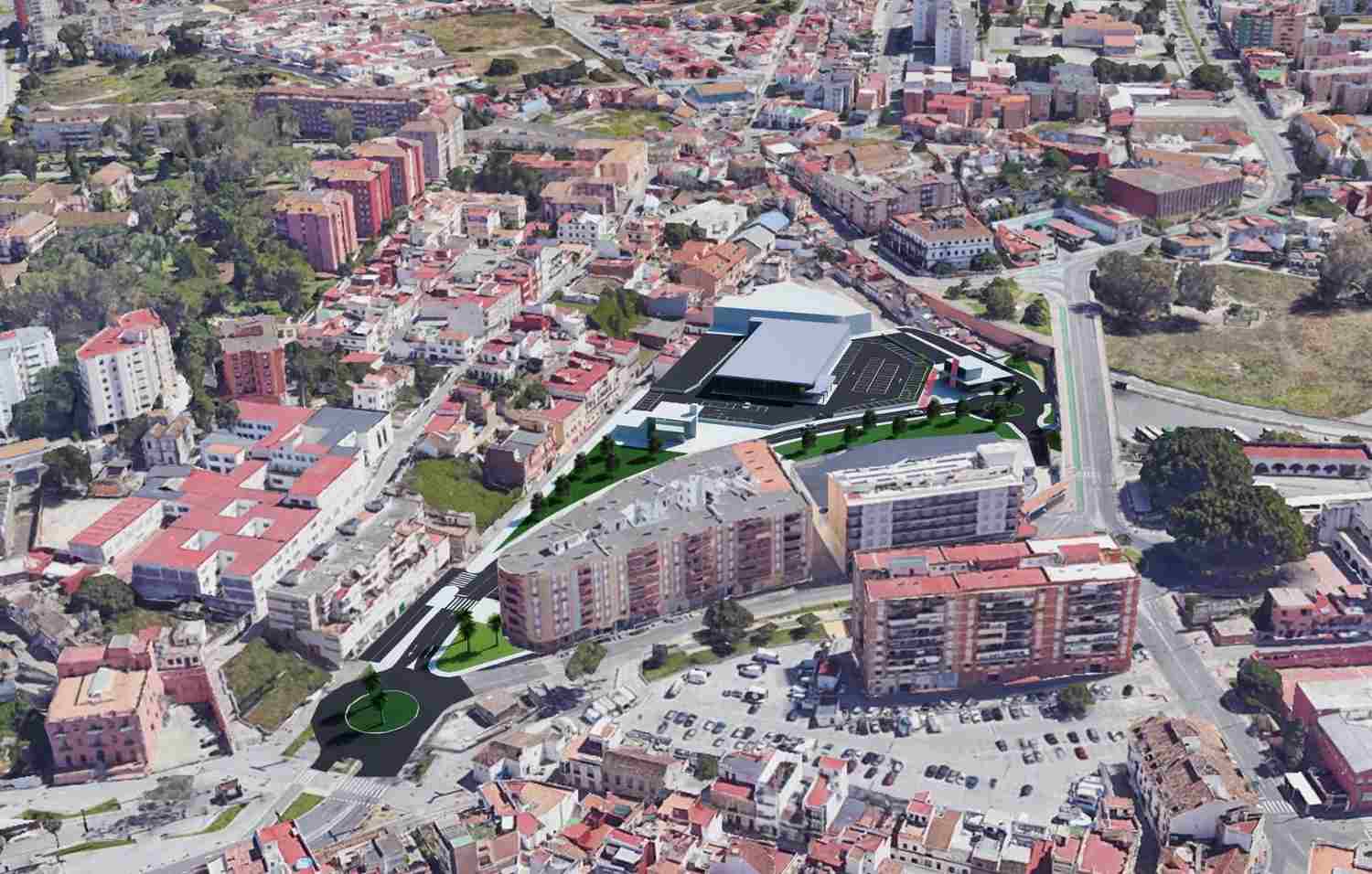 El proyecto para urbanizar la Banda del Río tras la estación de autobuses, ya aprobado
