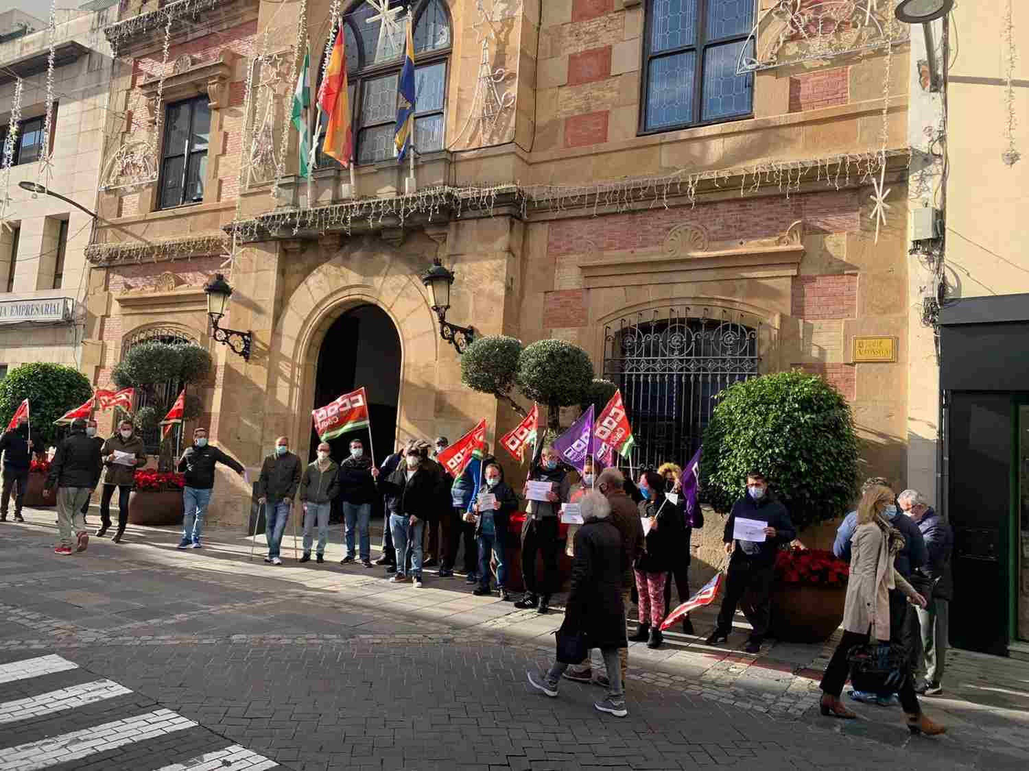 CCOO convoca movilizaciones por la situación de los trabajadores a tiempo parcial de Algesa