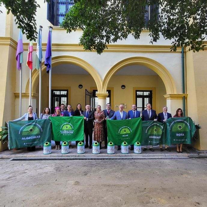 El Campo de Gibraltar competirá por las Banderas Verdes de Ecovidrio con cuatro municipios en la edición de 2026