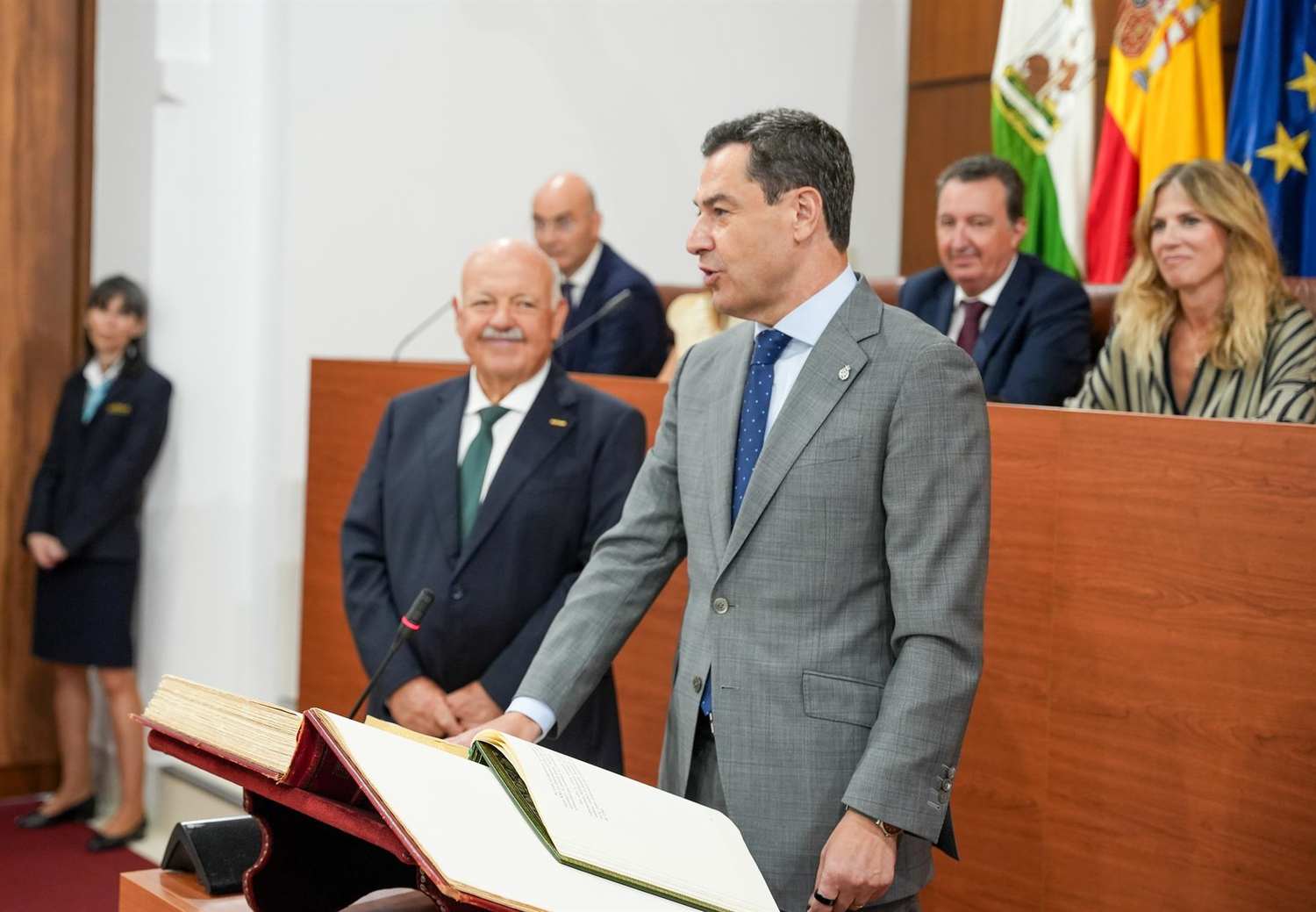 Andalucía activa este martes la cuenta atrás para repetir elecciones en octubre si Moreno no es investido en dos meses