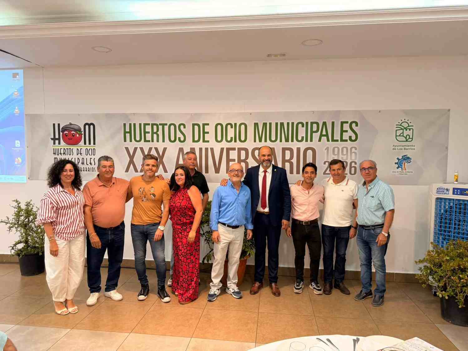 Los Huertos de Ocio municipales de Los Barrios celebran su 30 aniversario