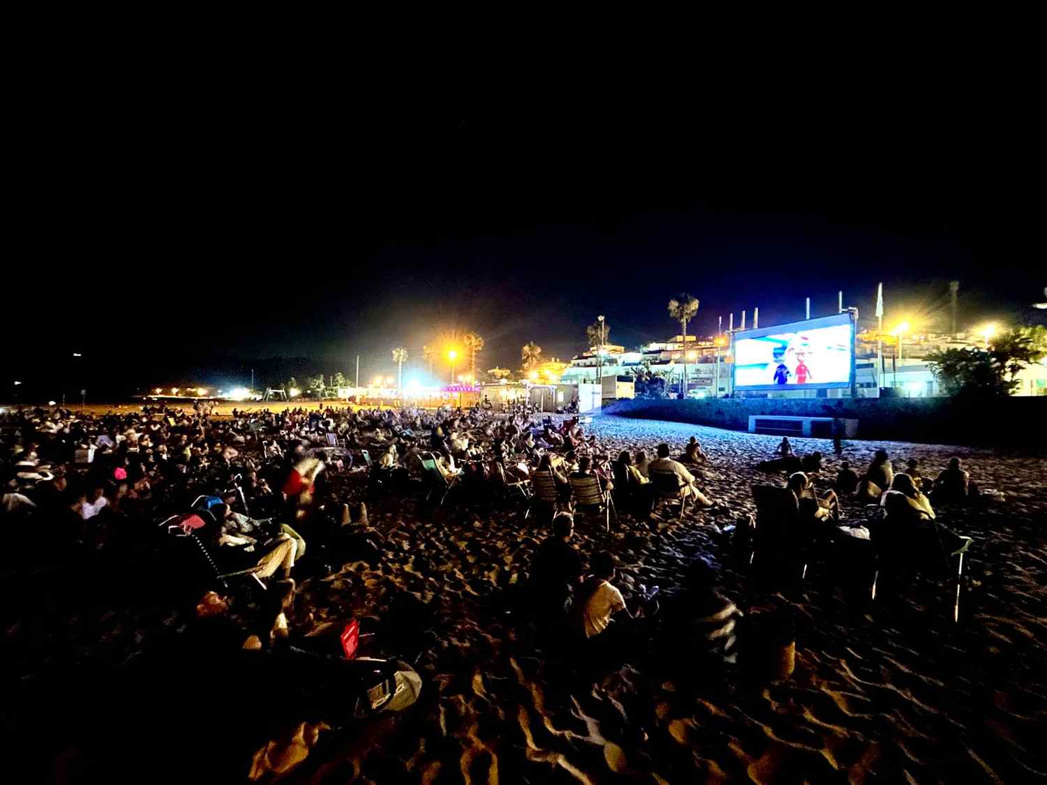 El Cine de Verano arranca en Getares con una gran acogida