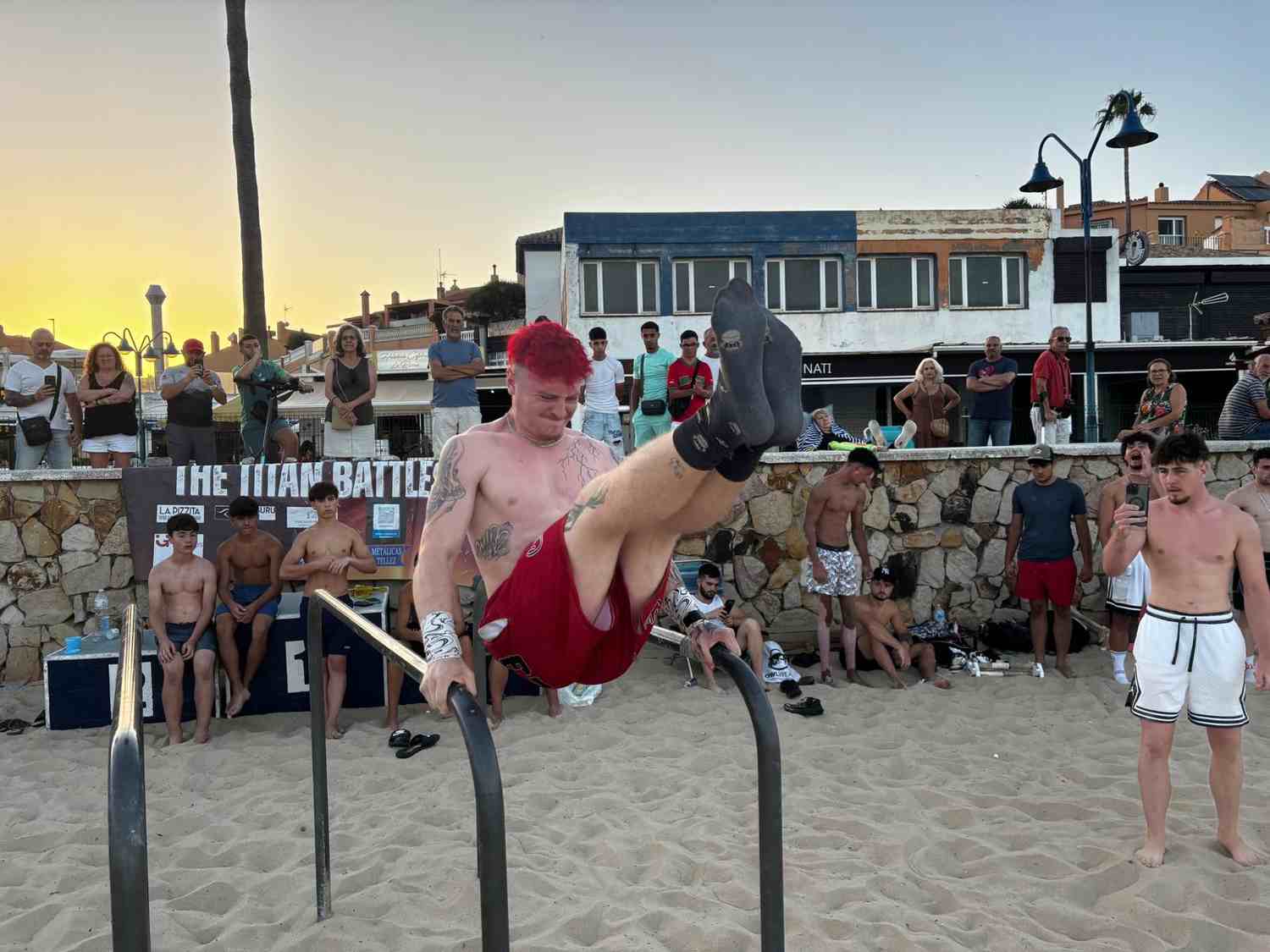 La Playa de Getares se convierte en escenario de la tercera edición de ‘The Titan Battles’